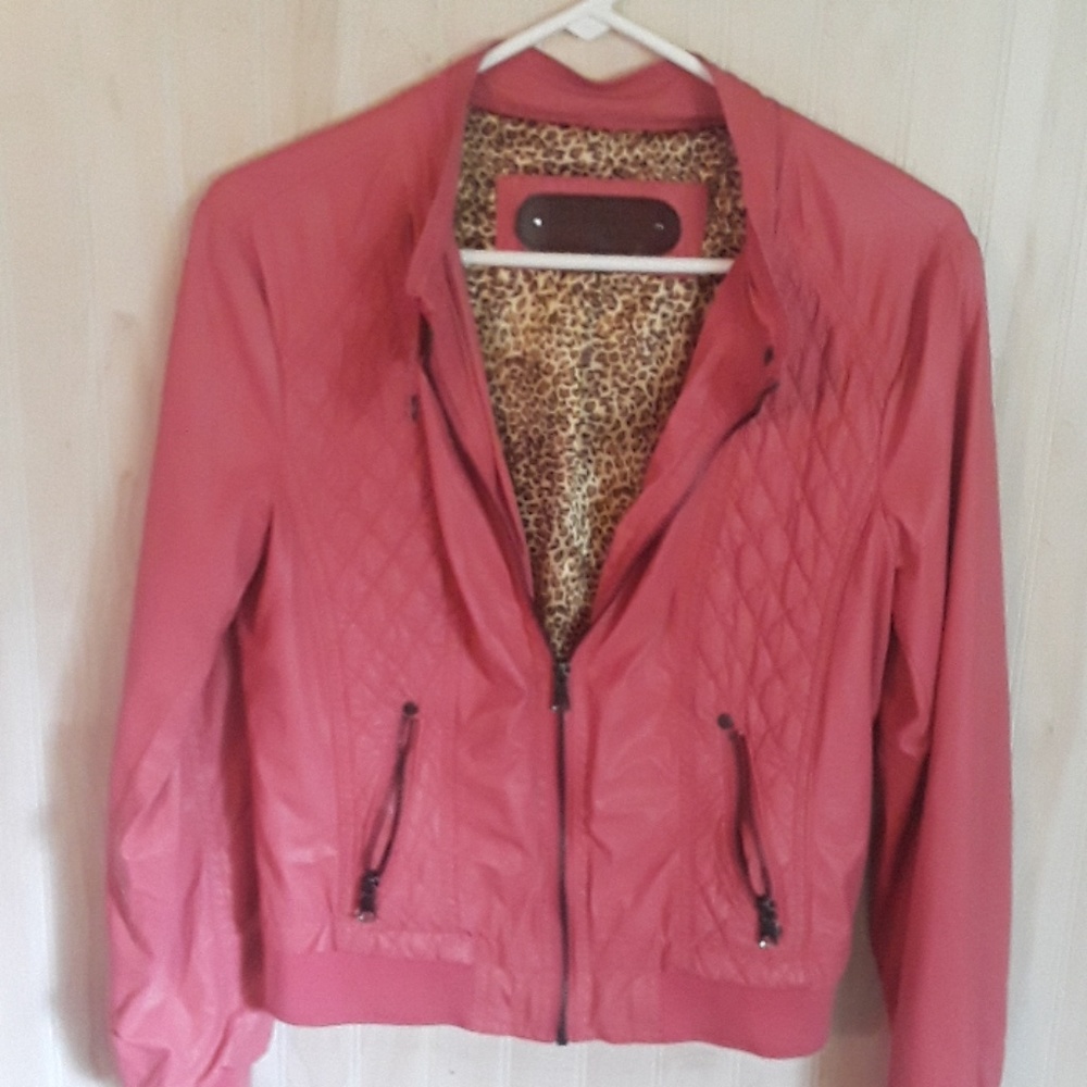 Pink light jacket